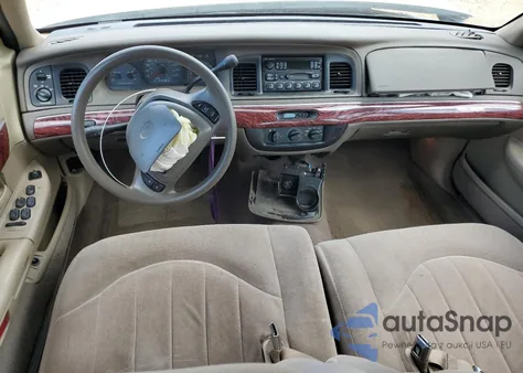 2000 Mercury Grand Marquis Gs z USA, uszkodzony, nr VIN 2MEFM74W5YX627472